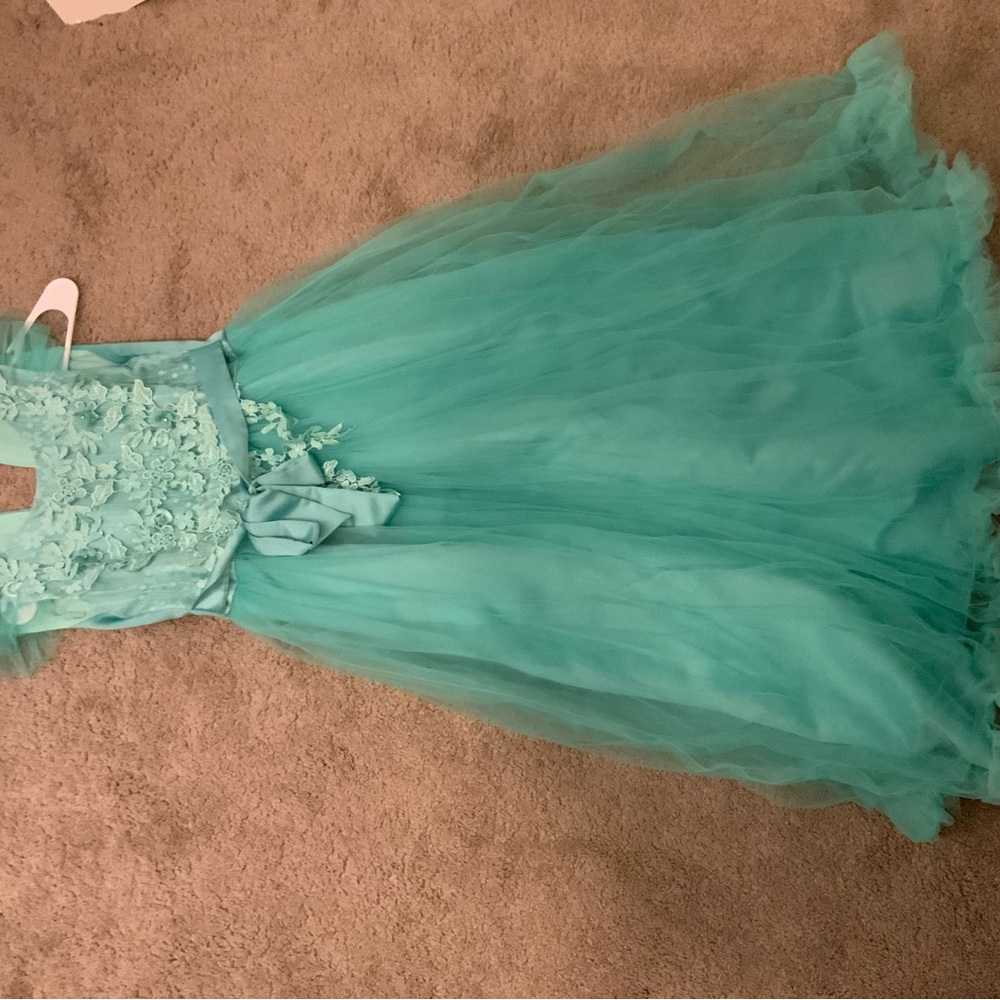 Cute teal dress